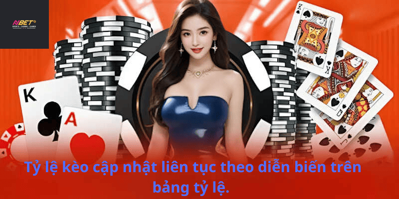 tỷ lệ cược cạnh tranh, tỷ lệ kèo cập nhật liên tục theo diễn biến trên bảng tỷ lệ.